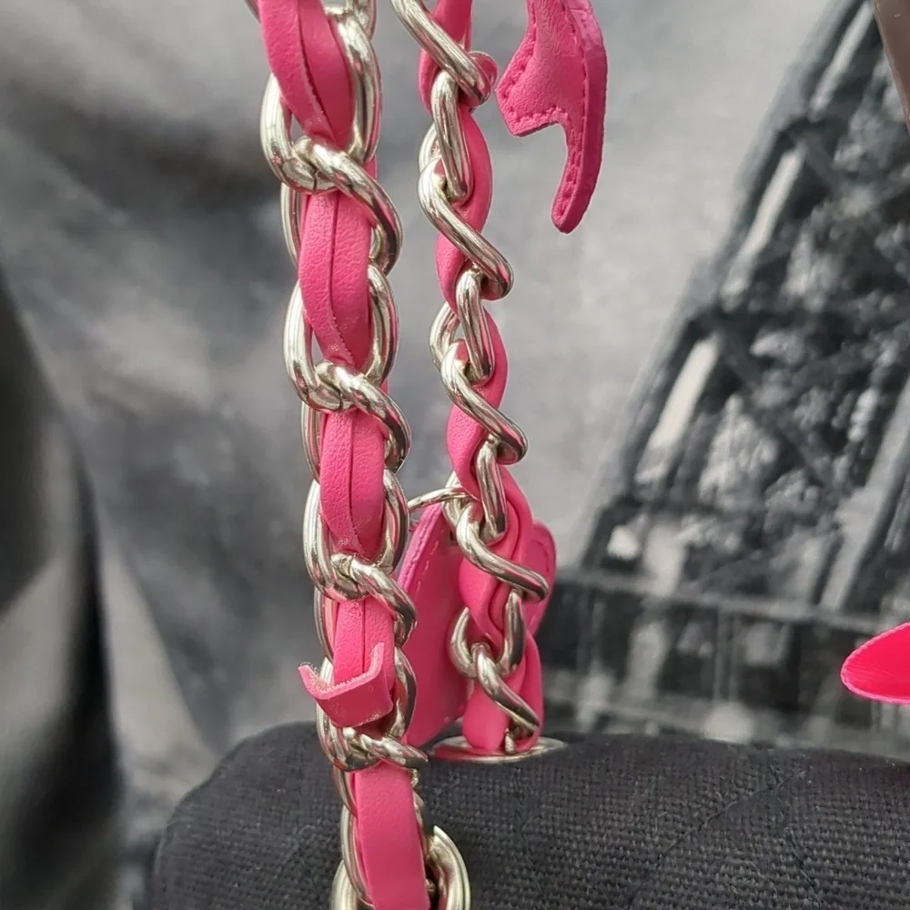 Barbie bag pink and black
